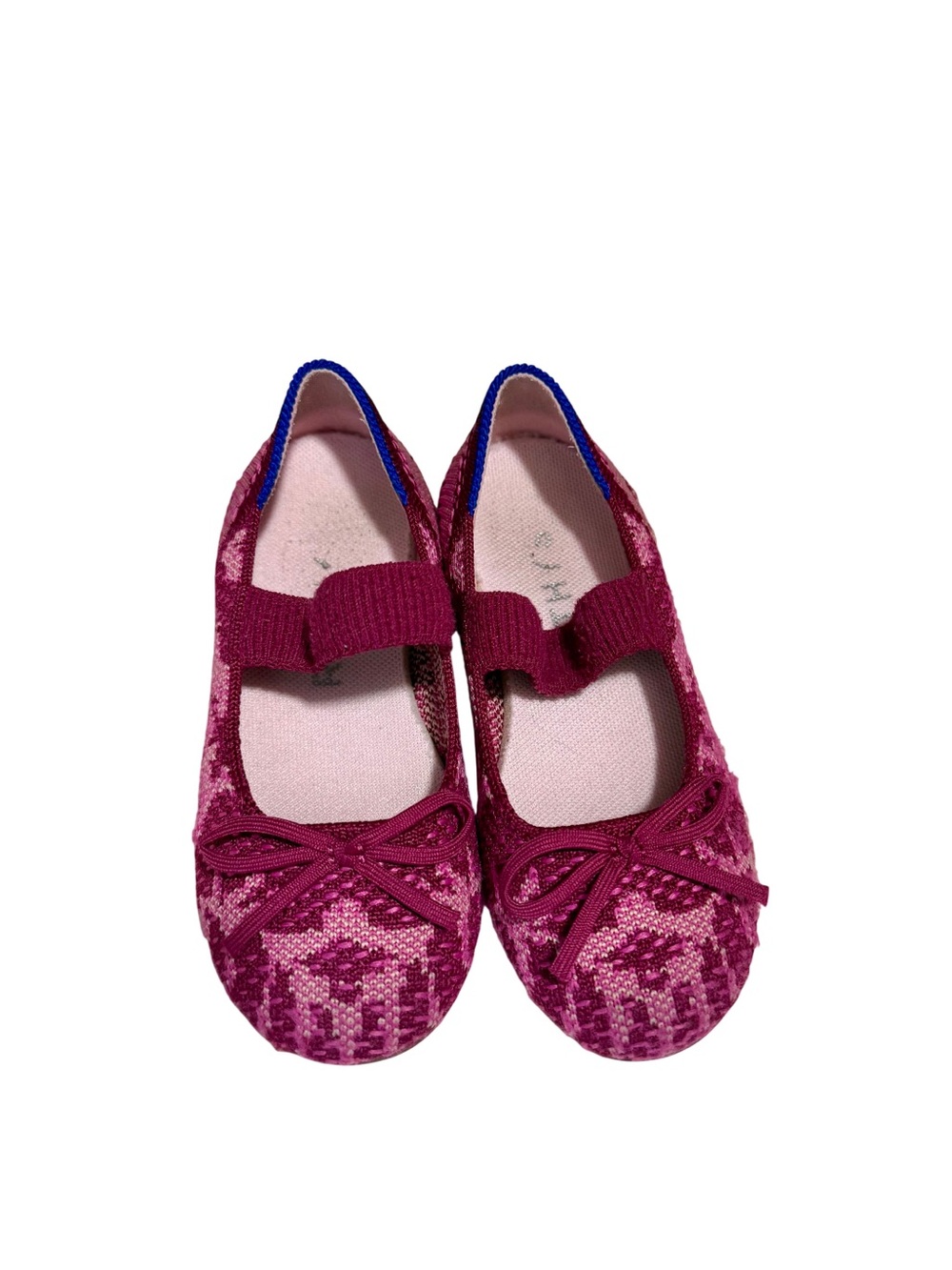 ROTHY’s Kids Mary Jane Ballet Flats - Magenta Pink